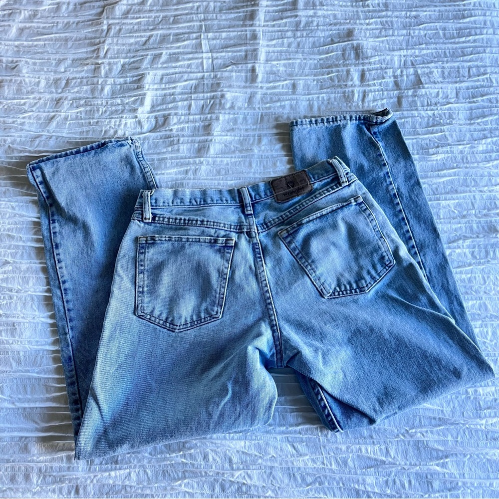 Wrangler Light Blue Relaxed Fit Jeans